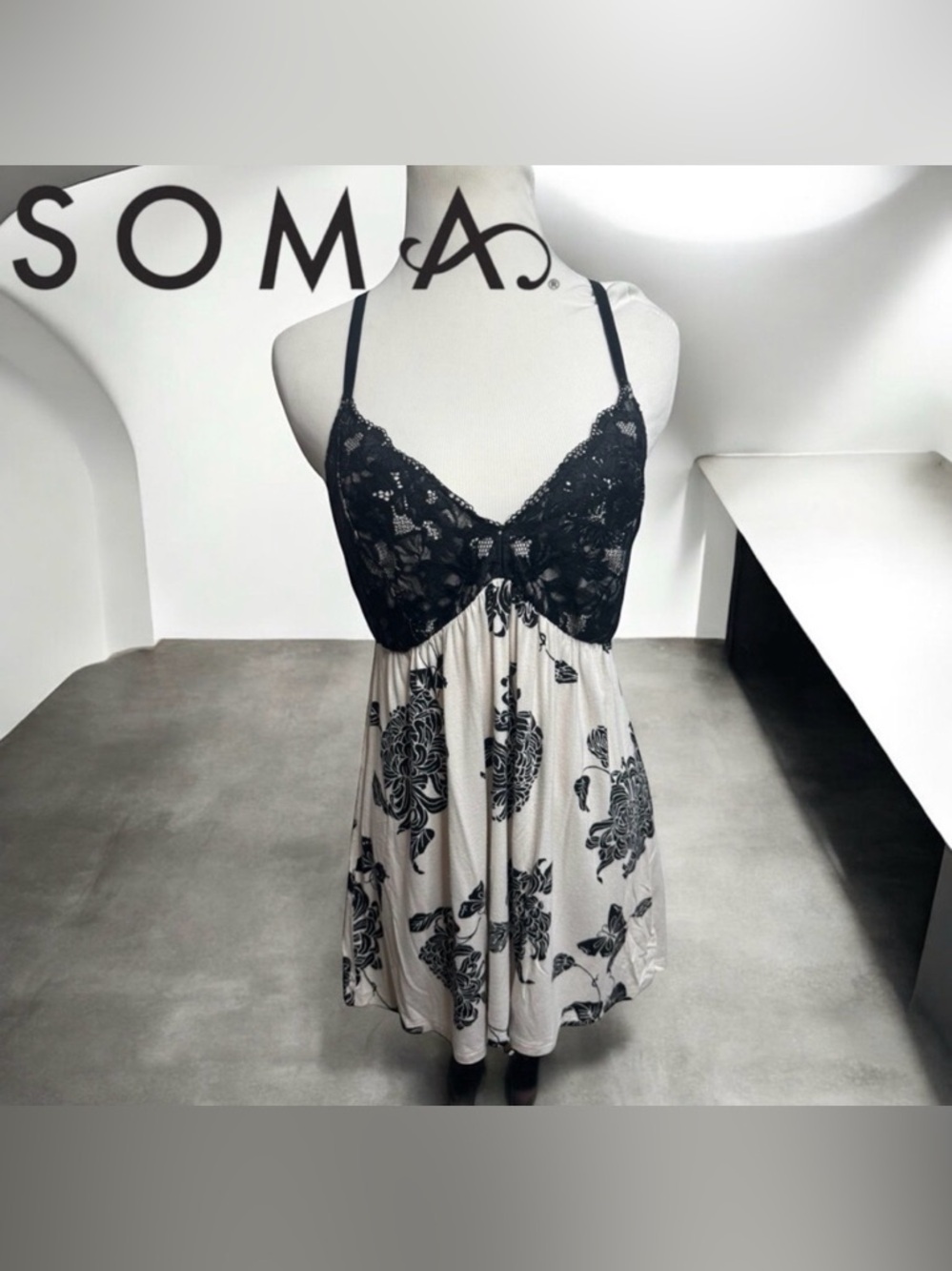 Soma Racerback Babydoll Nightgown
Size Medium